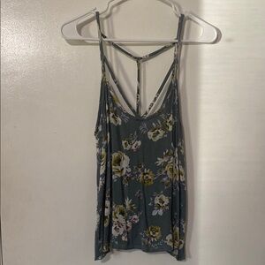 Full Tilt Floral Strappy Women’s Top Size M